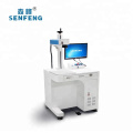 Máquina de marcação a laser de fibra 20W/30W/50W com dispositivo rotativo senfeng 200f